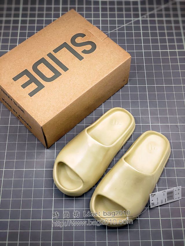 Adidas男女椰子鞋 阿迪達斯Resin椰子拖鞋 Adidas Kanye West x Yeezy Slide  xhn1608